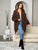 Brown OVERSIZE CARDIGAN